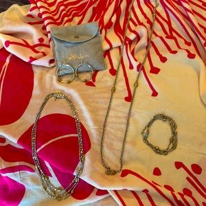 John Medeiros collection. Beaded, two tone, Tri Bead collection.